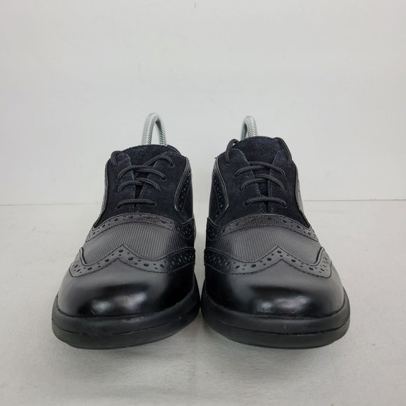 Fast Forward Technology Men\'s Dress Shoes Black Leather MC008 BBB US Size 7.5 main image 8